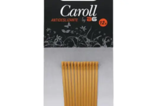Asuer Horquilla Con Bolita 5cm Rubio Caroll 12uds